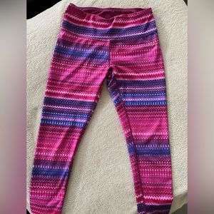 RBX pixelated high waist size medium leggings workout athletic sportswear